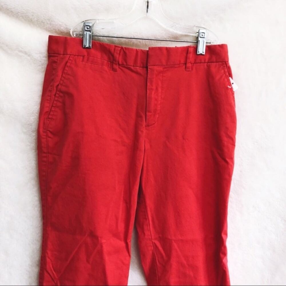 GAP Raspberry Slim City Crop Pants - Picture 3 of 8